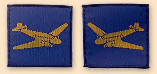 R.L.C. Air Despatch Arm Badges (pair)