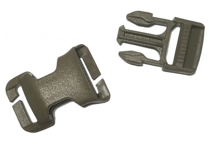1" / 25mm ITW QASM Quick Attach Buckle - Coyote Tan