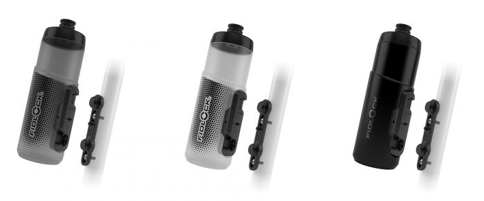 Fidlock-Magnetic-Bike-Bottles-Lined-Up-from-left-to-right,-smoke-clear-black