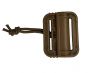 Duraflex Quick Release Buckle / Tubes V2 - Single Slot (Coyote Brown IR)