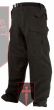 US Army Style Combat Cargo Trousers Black