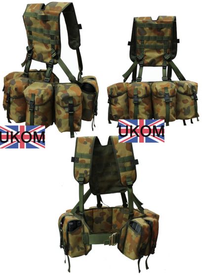UKOM Auscam Airborne Webbing - Tailored