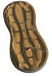 Sodapup Peanut Ultra Durable Nylon Dog Chew Toy for Aggressive Chewers - Brown