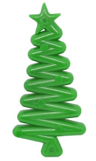 SodaPup Christmas Tree Ultra Durable Nylon Dog Chew Toy for Aggressive Chewers - Green