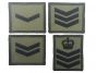 Olive Green Rank Patch (Commando Style) Group