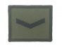 Olive Green Rank Patch (Commando Style) Lance Corporal