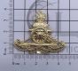 Royal Artillery Brass Cap Beret Badge (4.5x3.5cm)