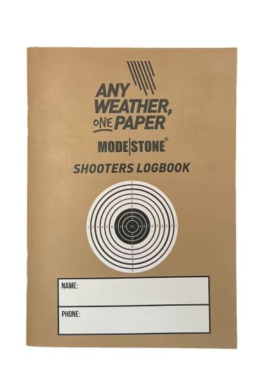 Modestone Shooters Logbook Waterproof Notepad 