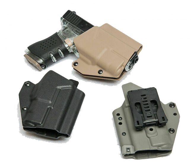 FMA Glock 17 Kydex Holster - With SF Light Bearing Holster