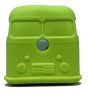 MKB TPE Retro Van Dog Toy Durable Chew Toy and Treat Dispenser - Large - Bright Green