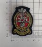 PWRR Officers Wire Embroided Side Hat Badge to scale
