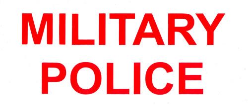 Royal Military Police Decal - Sticker