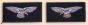 Royal Air Force RAF Eagles Badges (Pair)