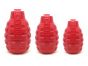 USA-K9 Grenade Durable Chew Toy & Treat Dispenser - Red
