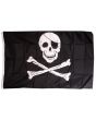 Skull and Cross Bones Jolly Roger Flag 5 Foot x 3 Foot