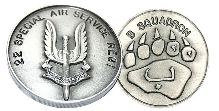 B Sqn Bears Claw - SAS 22 Special Air Service Regiment Coin