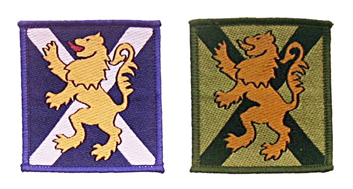Royal Regiment of Scotland RRS VELCRO® Brand Backed TRF