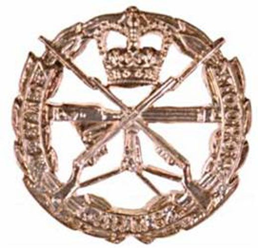 Small Arms School Corps SASC Cap Badge
