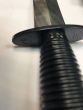 Genuine Fairbairn Sykes Commando Knife - Blackened Blade + Leg Sheath