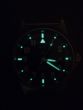 MWC G10 LM Military Watch (Black Strap) lit up
