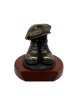Royal Tank Regiment Boots and Beret Statue