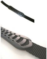 15mm width 36cm Long Black Plastic and Webbing carry handle