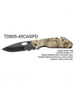TD805-45CASPD Desert Didgital Camo Knife