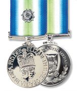 Official FULL SIZE Falklands South Atlantic Medal + Ribbon + Rosette