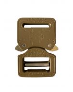 AustriAlpin Pro Style 25mm / 1" Coyote Brown Cobra Buckle - Male Adjustable Female Fixed FY25CVF