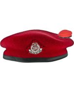 Royal Military Police RMP Officers Beret + Cap Badge