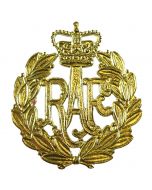 Brass Royal Air Force Airmens RAF Beret / Cap Badge