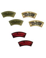 Royal Marines Commando Shoulder Titles (pair)