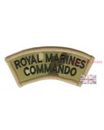 Multicam / MTP Royal Marines Commando Shoulder Flash (VELCRO® Brand Hook Backed)