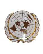 Issue OR's United Nations Cap Badge - UN Beret Badge