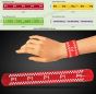 NHS TEN SECOND Triage Slap Bands (Casualty labelling following triage)