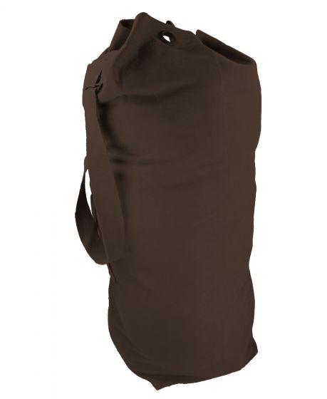 Heavy Duty Black Canvas Army / Navy Kit Bag - 3 ﻿sizes Available