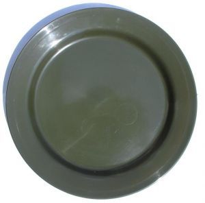 Olive Polypropylene Plate