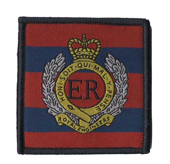 Royal Engineers Velcro Backed Unit ID Patch