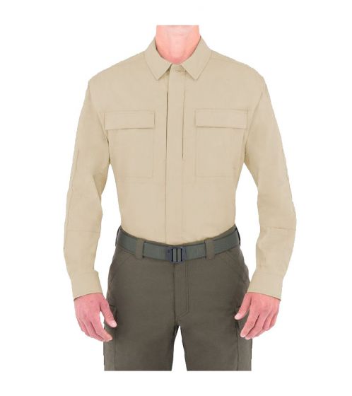 first-tactical-khaki-tactix-battle-dress-uniform-shirt