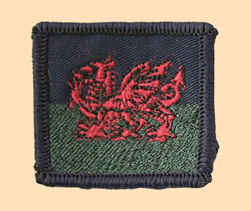 Royal Welsh HQ Tactical Recognition Flash