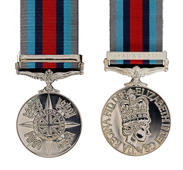 Official Op Shader Miniature Medal, Clasp and Ribbon