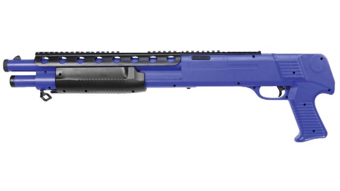 M309_Tactical_Shotgun_Airsoft_BB_Training_Blue_Gun_Main