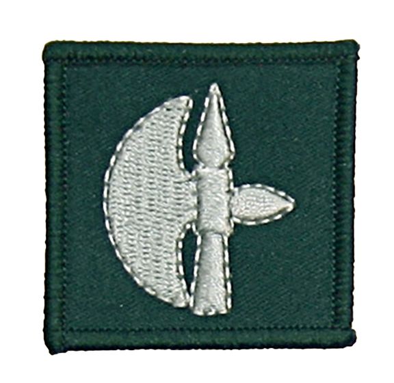102 Logistic Brigade TRF badge