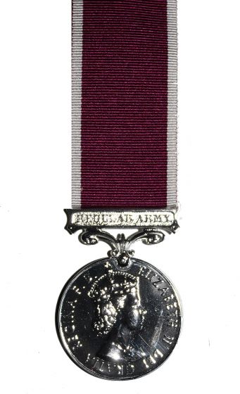 Official LS&GCM Army Long Service & Good Conduct Miniature Medal + Ribbon