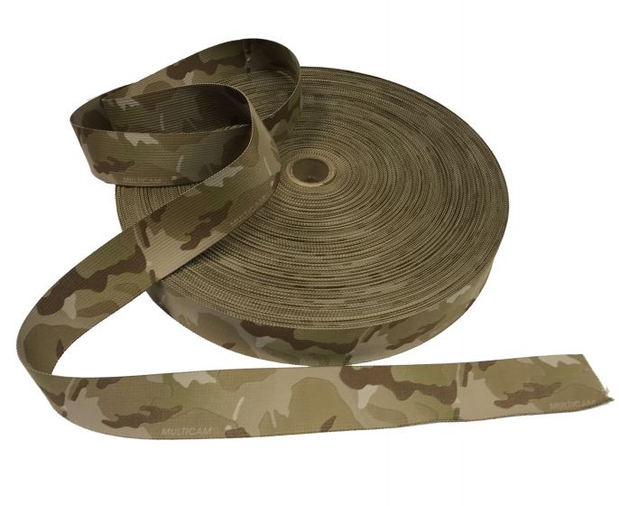 50mm / 2" Double Sided Multicam Arid Webbing with CTEdge™ Roll
