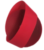 100mm / 4" Hook - Red