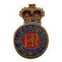 Officers Blues and Royals Wire Embroided Beret Badge
