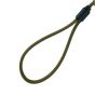 Olive Green Spiral lanyard with Paracord Loops (Tactical / Industrial)