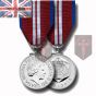 ,,Official Queens Diamond Jubilee Full Size Medal and Ribbon