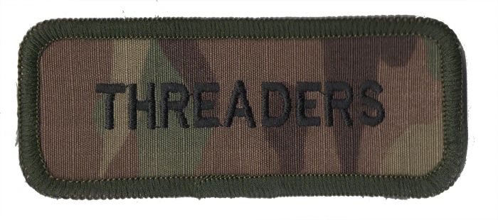 THREADERS - MTP Velcro Backed Morale Patch
